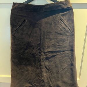 Vintage H&M Suede Skirt, GUC